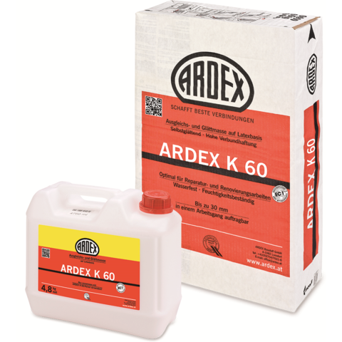 ARDEX K 60 - prášek + latex (1 balení 24,8 kg)