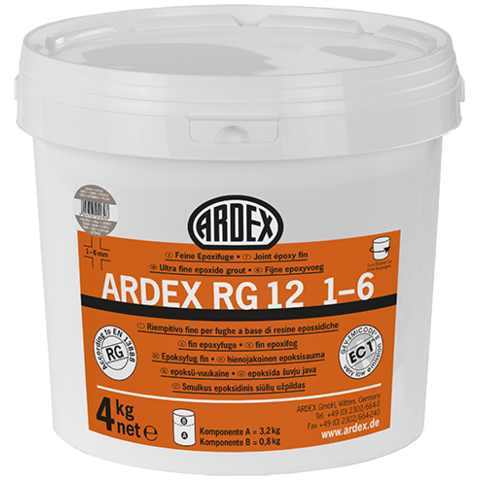 ARDEX RG12 1-6 bílá balení 4 kg