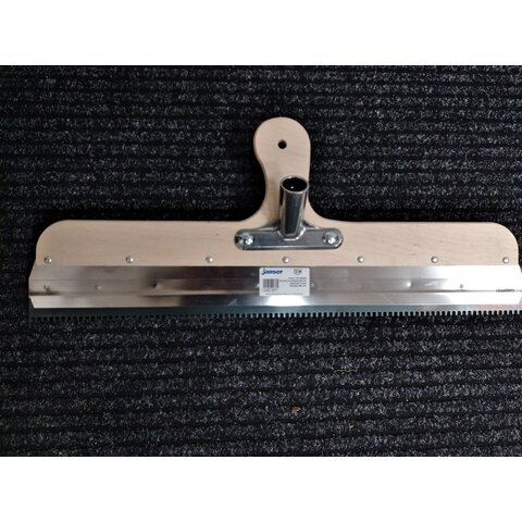 Velkoplošná špachtle s vyměnitelným ozubením 56 cm (161760000) včetně ozubené plnžety zub 5 mm